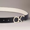Monogram Logo Plaque Reversible Belt Monogram Logo Plaque Reversible Belt