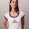 Monogram Logo Shape Graphic Slim T-Shirt Monogram Logo Shape Graphic Slim T-Shirt