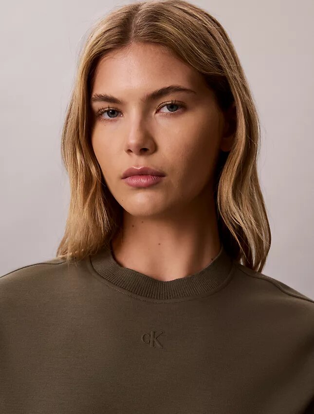 Monogram Mini Sweatshirt Dress Monogram Mini Sweatshirt Dress