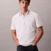 Monogram Pique Tipped Classic Polo Shirt Monogram Pique Tipped Classic Polo Shirt