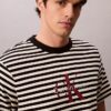 Monogram Stripe Relaxed T-Shirt
