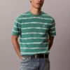 Monogram Stripe Relaxed T-Shirt