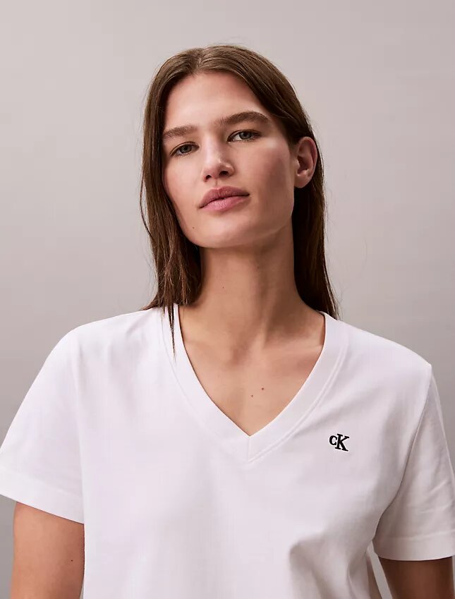 Monogram V-Neck T-Shirt Monogram V-Neck T-Shirt