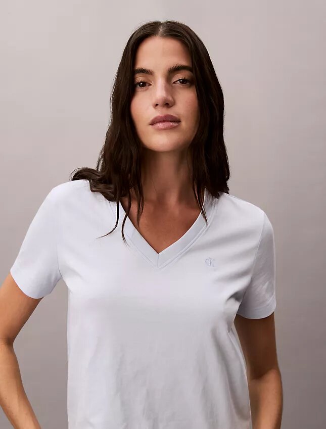 Monogram V-Neck T-Shirt Monogram V-Neck T-Shirt