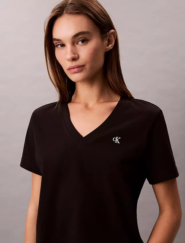 Monogram V-Neck T-Shirt Monogram V-Neck T-Shirt