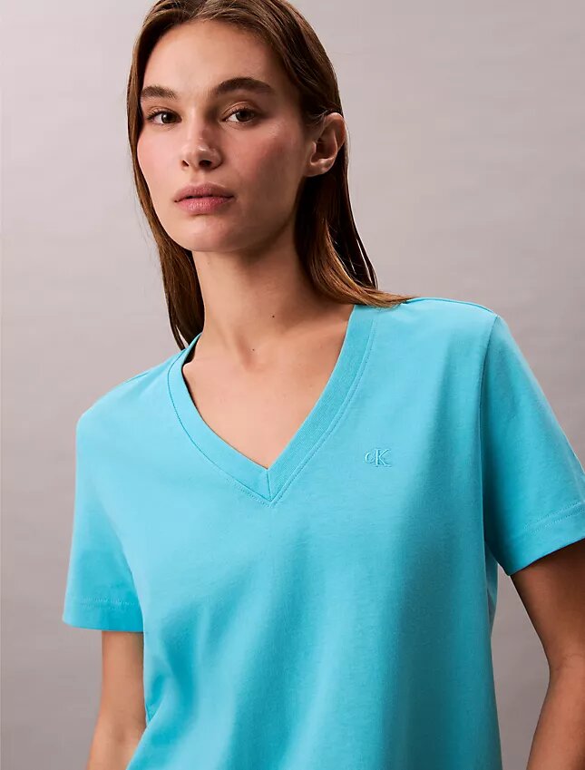 Monogram V-Neck T-Shirt Monogram V-Neck T-Shirt