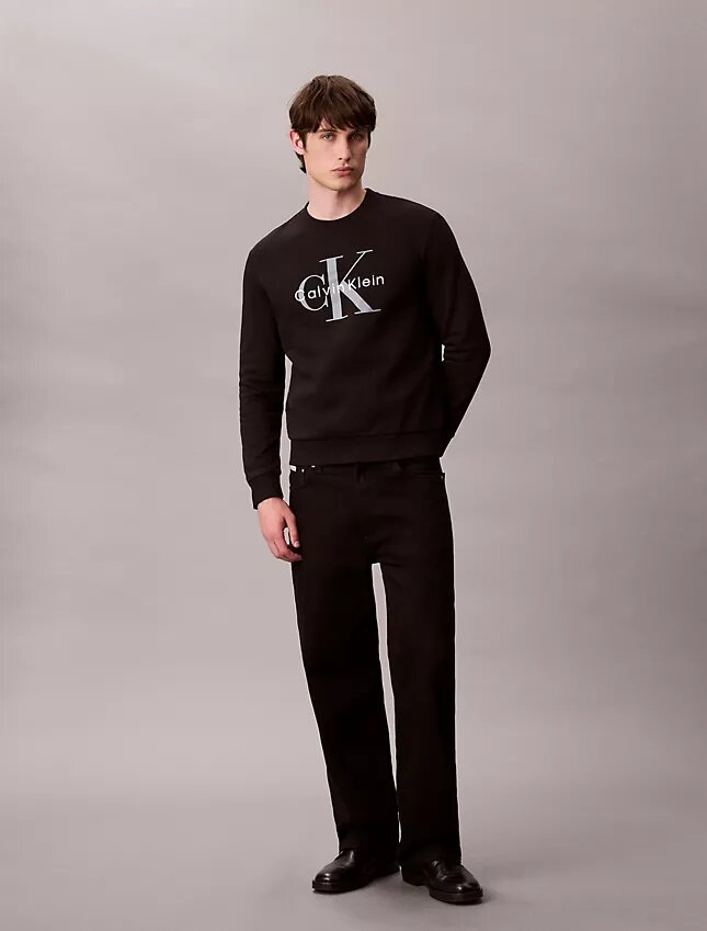 Monologo Fleece Crewneck Sweatshirt Monologo Fleece Crewneck Sweatshirt