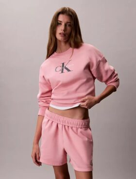 Monologo Fleece Relaxed Sweatshirt