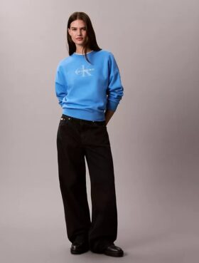 Monologo Fleece Relaxed Sweatshirt