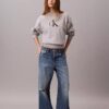 Monologo Fleece Relaxed Sweatshirt Monologo Fleece Relaxed Sweatshirt