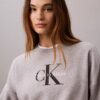 Monologo Fleece Relaxed Sweatshirt Monologo Fleece Relaxed Sweatshirt