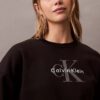 Monologo Fleece Relaxed Sweatshirt Monologo Fleece Relaxed Sweatshirt