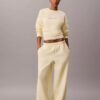 Monologo Fleece Wide Leg Sweatpants Monologo Fleece Wide Leg Sweatpants