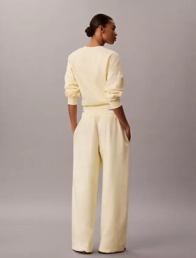 Monologo Fleece Wide Leg Sweatpants