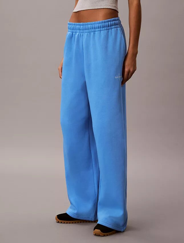 Monologo Fleece Wide Leg Sweatpants Monologo Fleece Wide Leg Sweatpants