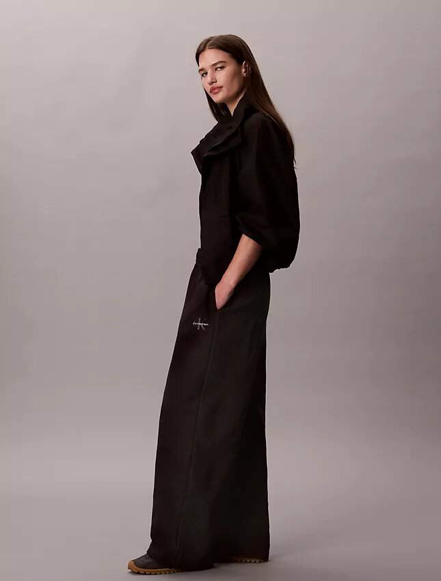 Monologo Fleece Wide Leg Sweatpants Monologo Fleece Wide Leg Sweatpants
