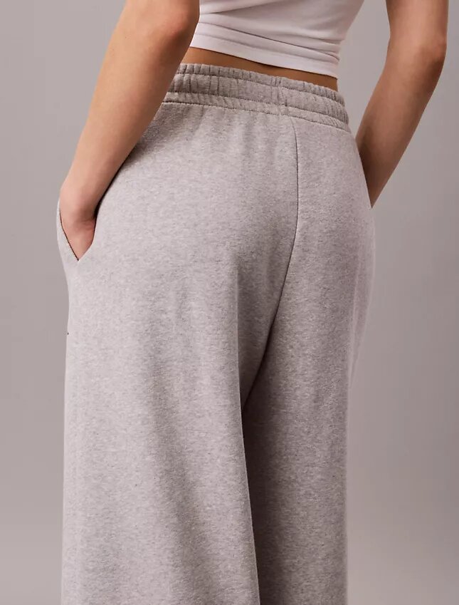 Monologo Fleece Wide Leg Sweatpants Monologo Fleece Wide Leg Sweatpants