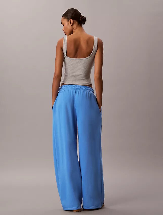 Monologo Fleece Wide Leg Sweatpants Monologo Fleece Wide Leg Sweatpants