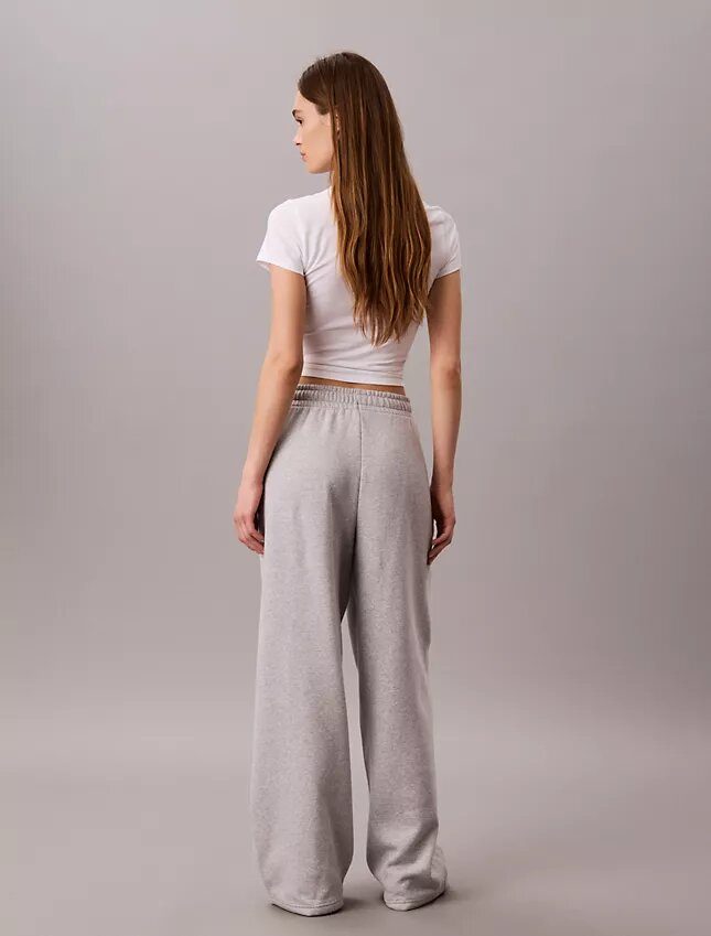 Monologo Fleece Wide Leg Sweatpants Monologo Fleece Wide Leg Sweatpants