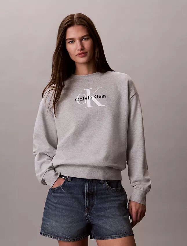Monologo French Terry Relaxed Sweatshirt Monologo French Terry Relaxed Sweatshirt