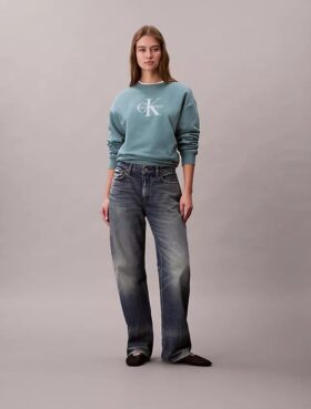 Monologo French Terry Relaxed Sweatshirt