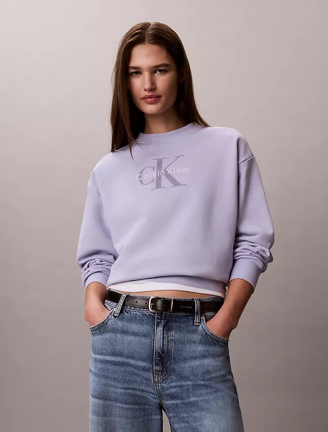 Monologo French Terry Relaxed Sweatshirt Monologo French Terry Relaxed Sweatshirt