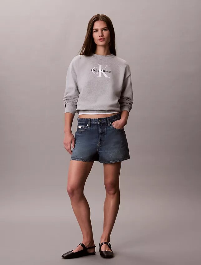 Monologo French Terry Relaxed Sweatshirt Monologo French Terry Relaxed Sweatshirt