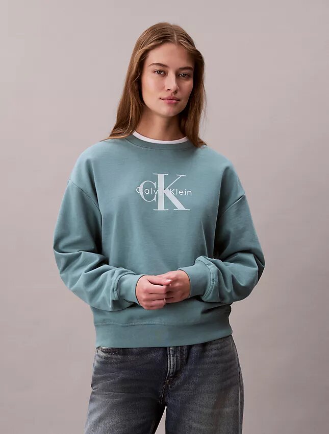 Monologo French Terry Relaxed Sweatshirt Monologo French Terry Relaxed Sweatshirt