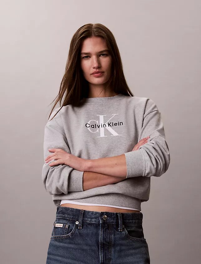 Monologo French Terry Relaxed Sweatshirt Monologo French Terry Relaxed Sweatshirt