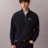 Monologo Premium Terry Quarter Zip Sweatshirt
