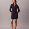 Monologo Rib Polo Mini Dress Monologo Rib Polo Mini Dress