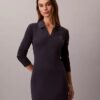 Monologo Rib Polo Mini Dress Monologo Rib Polo Mini Dress