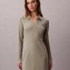Monologo Rib Polo Mini Dress Monologo Rib Polo Mini Dress