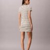 Monologo Rib Stripe Mini Dress Monologo Rib Stripe Mini Dress