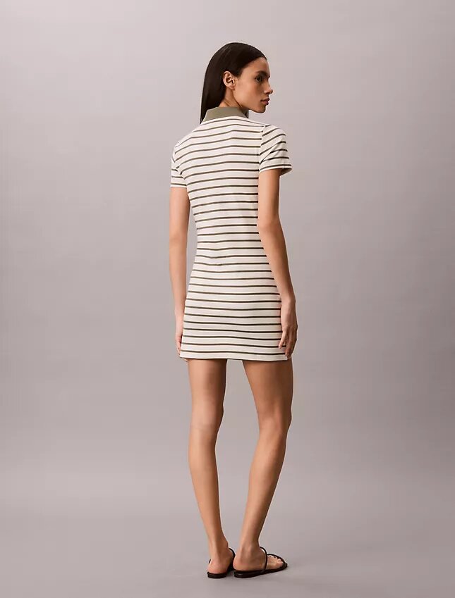 Monologo Rib Stripe Mini Dress Monologo Rib Stripe Mini Dress