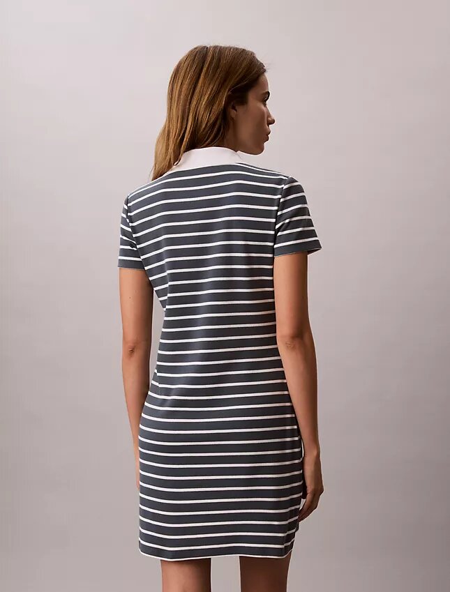 Monologo Rib Stripe Mini Dress Monologo Rib Stripe Mini Dress