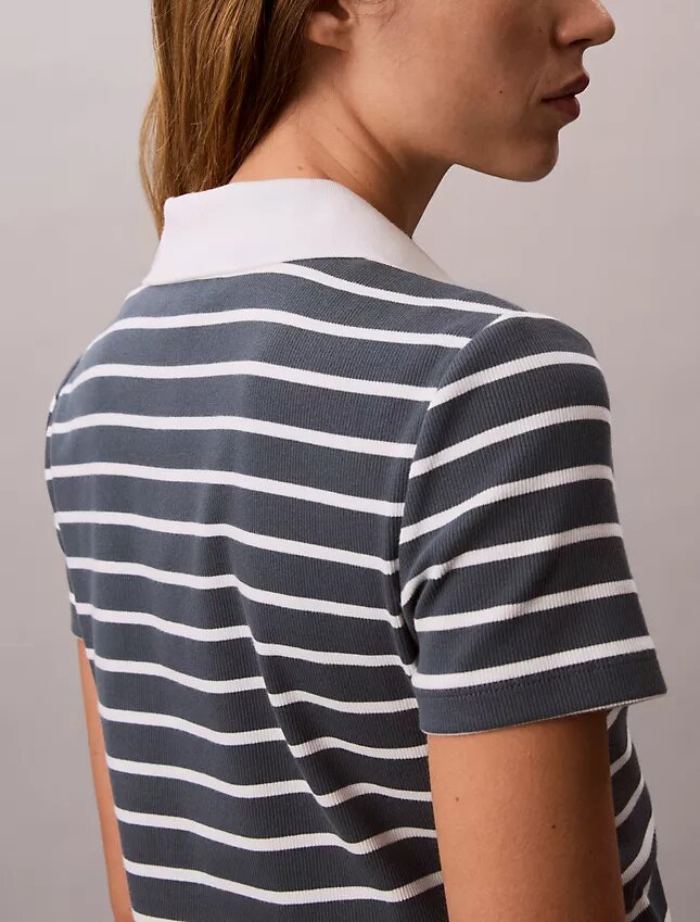 Monologo Rib Stripe Mini Dress Monologo Rib Stripe Mini Dress