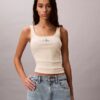 Monologo Stripe Rib Tank Top Monologo Stripe Rib Tank Top