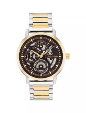 Multifunction Exposed Dial Link Bracelet Watch Multifunction Exposed Dial Link Bracelet Watch