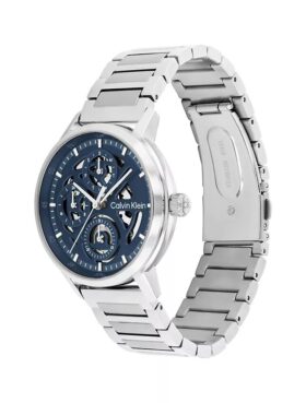 Multifunction Exposed Dial Link Bracelet Watch