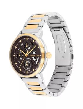 Multifunction Exposed Dial Link Bracelet Watch Multifunction Exposed Dial Link Bracelet Watch