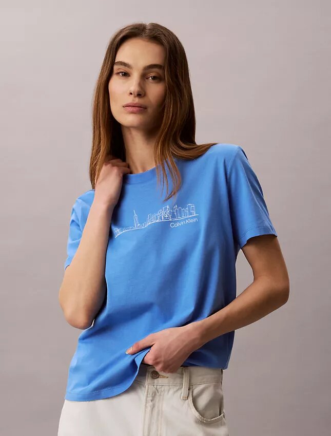 New York Cityscape Classic Graphic Tee New York Cityscape Classic Graphic Tee