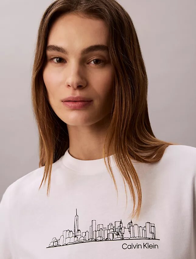 New York Cityscape Classic Graphic Tee New York Cityscape Classic Graphic Tee