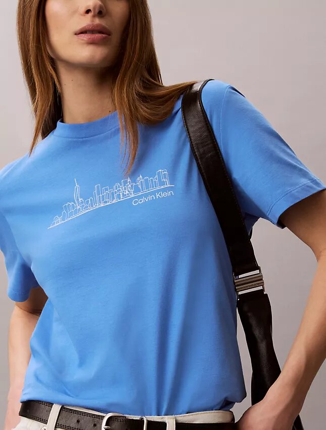 New York Cityscape Classic Graphic Tee New York Cityscape Classic Graphic Tee