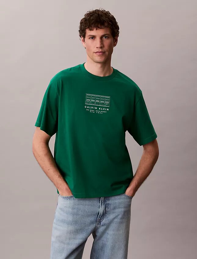 New York Office Logo Graphic Relaxed T-Shirt New York Office Logo Graphic Relaxed T-Shirt