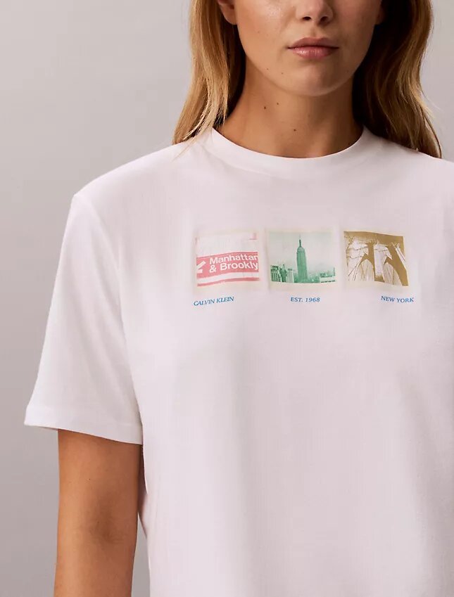 Nyc Photostrip Graphic Boxy T-Shirt Nyc Photostrip Graphic Boxy T-Shirt