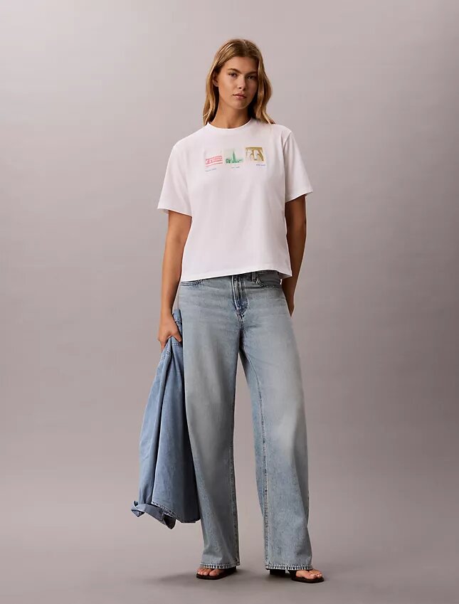 Nyc Photostrip Graphic Boxy T-Shirt Nyc Photostrip Graphic Boxy T-Shirt