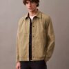 Nylon Blend Classic Shirt Jacket Nylon Blend Classic Shirt Jacket