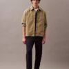 Nylon Blend Classic Shirt Jacket Nylon Blend Classic Shirt Jacket