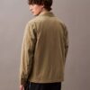 Nylon Blend Classic Shirt Jacket Nylon Blend Classic Shirt Jacket